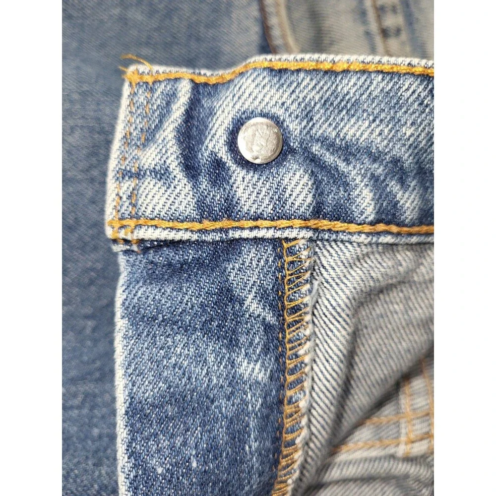 VTG 90s Levis 540 Relaxed Fit Jeans Men 42x32 Medium Wash Distressed Jan 1999